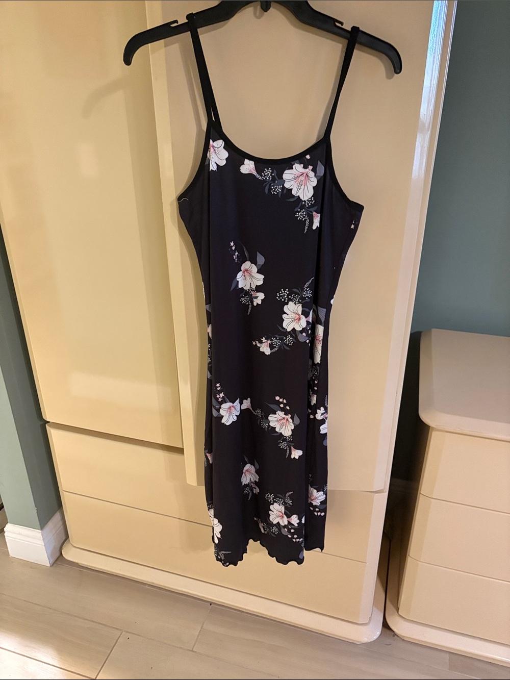 Floral Spaghetti strap nightgown